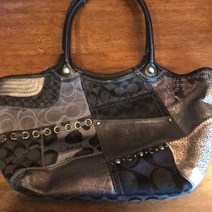 Coach purse with matching wallet